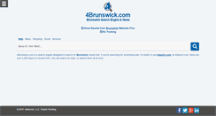 Desktop Screenshot of 4brunswick.com